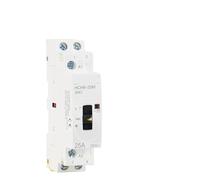 SBSSYVLMV Contactor Modular de CA for Uso doméstico, HCH8-25M, 2P, 25A, 220V, for riel DIN, con Interruptor Control Manual, 2NO, 1NO, 1NC o 2NC, 1 Unidad(2P 25A 1NO1NC 230V)