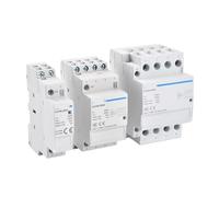 SBSSYVLMV Contactor Modular eléctrico doméstico KCH8-25, 4P, 4NO, 4NC o 2NO, 2NC, CA, 400 V, 25 A, for Montaje en riel DIN, 1 Unidad(4p 25a 220v 2no 2nc)