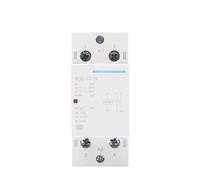 SBSSYVLMV Contactores de CA modulares for Uso doméstico en riel DIN NCH8, 220 V/230 V, 500, 4 Polos, 20 A, 25 A, 2, 40 A y 45 A, 1 Unidad(2P 40A 1NO 1NC)