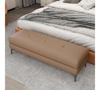 SBZIOJHDR Banco con Espacio para Guardar Zapatos, con Almacenamiento, Banco de Cuero al Final la Cama, Cofre con Asiento Acolchado, Caja for Entrada