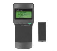 SC8108 - Comprobador de cables de red con detección de interrupciones, medición de longitud de hasta 1350 m, 97% de precisión, señal acústica, para cable RJ45, dispositivo ABS portátil en gris para