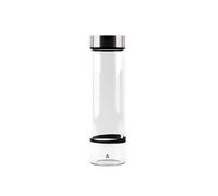 Scalpers HOME | Botella de Cristal de 600 ml con Tapón de Rosca | Fabricada con Vidrio | Con Detalle de Calavera Abertura de Gran Tamaño |Fácil Limpieza