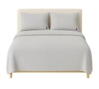 Scalpers Home Juego de cama 100% algodón gris oscuro & gris claro Skulls (funda nórdica 260x240cm + 2 fundas almohada 50x105cm)
