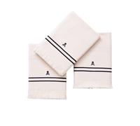 Scalpers Home Set 3 paños de cocina 50x70cm 100% algodón 320GSM con logo bordado