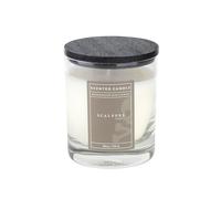 SCALPERS HOME | Vela aromática de Vainilla de Madagascar | Vela de 200 g en Vaso de Cristal con Tapa de Madera | Elaboradas con Cera 100% Vegetal | Decoración Hogar | Notas Dulces y Florales