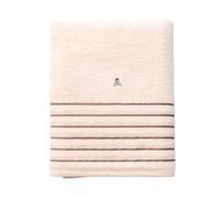 Scalpers Toalla de baño Beige a Rayas Marrones 90x150cm 100% Algodón 470GSM Home