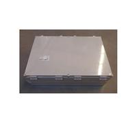 Scame - Caja de pared de policarbonato 400 x 600 x 185 mm gris con tapa opaca impermeable IP66 IK08 CUBO W