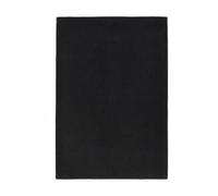 Scandi Living Alfombrilla de baño Drift 50x70 cm Negro