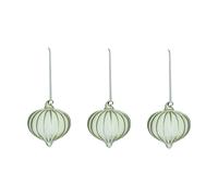 Scandi Living Bola de Navidad Whisper. 3-pack Verde