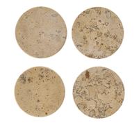Scandi Living Posavasos Ridge Ø10 cm 4-pack Mármol
