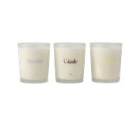 Scandi Living Set de regalo Vela aromática 70g paquete de 3 Stream/Glade/Meadow
