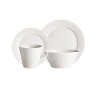 Scandi Living Set de vajilla Kalk 16 piezas - Blanco
