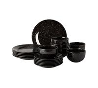 Scandi Living Set inicial Freckle 18 piezas - Negro