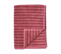 Scandi Living Toalla de baño Drift 100x150 cm Rosa-rojo
