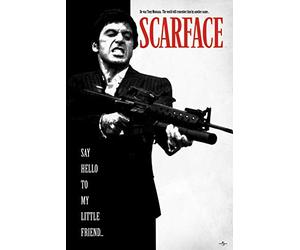 SCARFACE Say hello to my little friend... Unisex Póster multicolor Papel 61 x 91,5 cm