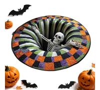 Scary Optical Illusion Halloween Rugs, Indoor Horror Mat Home Decoration | Hanging Basket Rug, Sofa And Coffee Table Rug Halloween Floor Rug For Balcony Entrance Bathroom Bedroom Living Room