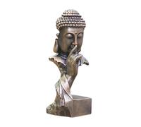SCBOY Adornos de budas Decorativos inspiradas en el Zen Cultiva un Ambiente Relajante y Espiritual Buda Adecuadas para Home Decoration Jardín Exterior etc (B)