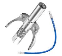 SCBOY Pistola de engrase para boquillas de engrase Pistola de engrase con Manguera de 30 cm empuñadura Doble para Boquilla engrasadora M6/M8/M10/M12/M14
