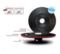 SCCE Plato de Apoyo y Centrador de 115 mm con Rosca M14