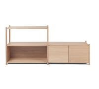 Gejst Librería Sceene bookcase D Roble claro
