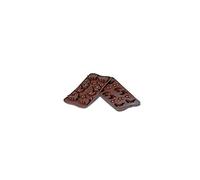 SCG05 Molde de Silicona para Chocolate, Tema Pascua, 14 cavidades, Color marrón