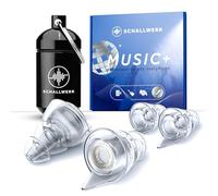 SCHALLWERK ® Music+ | tapones para los oídos discretos - Amortiguan el ruido y mantienen la calidad de sonido