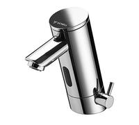 Schell Puris E - Grifería de lavabo HD-M, a batería, con control de temperatura, cromado 012010699