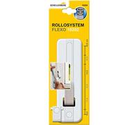 Schellenberg 10202 Placa de cubierta FLEXO Maxi, 6 distancia entre agujeros entre 105 y 160mm, blanco