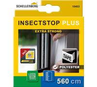 Schellenberg 10403 Cinta de fijación PLUS para malla de fibra de vidrio y aluminio, transparente, 5,6 m