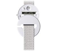 Schellenberg 15103 Guía de correa para persianas DUO, Mini/Maxi, redonda, blanca