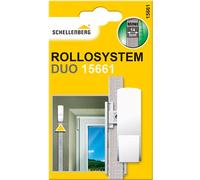 Schellenberg 15661 Guía para cinta con juntas persiana, DUO PLUS MINI, color blanco