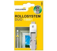 Schellenberg Guía para cinta 15681 para persiana DUO MINI con juntas, blanco
