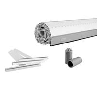 Schellenberg 20094 Set de blindaje para persiana enrollable Mini, 120 x 140 cm, blanco