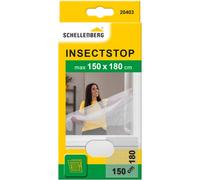 Mosquitera Schellenberg de 150x180 cm, sin necesidad de taladrar, color blanco.