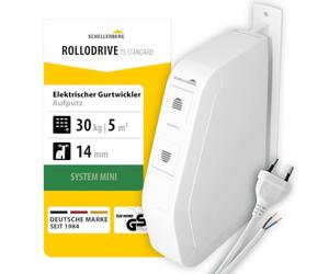 Schellenberg 22575 Accionamiento por Correa para persianas enrollables RolloDrive 75 Estándar