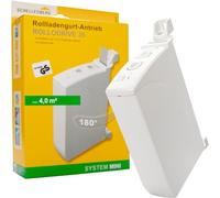 Schellenberg 22735 Enrollador de cinta eléctrico Rollodrive 35, motor para persianas, hasta 4 m² de superficie, 14 mm de ancho