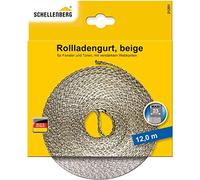 Schellenberg 31201 Correa de persiana Maxi 23 mm, 12 m, beige