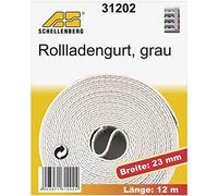 Schellenberg 31202 Arnés para persiana enrollable Maxi 23 mm, 12 m, gris