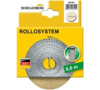 Schellenberg Cinta de persiana 46101 – 14 mm de ancho, 6 m, beige