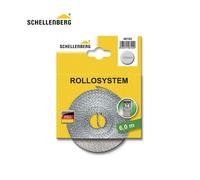 Schellenberg Cinta de persiana 46102 – 14 mm de ancho, 6 m – Gris