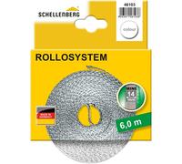Schellenberg Cinta de persiana 46103 – 14 mm de ancho, 6 m, color blanco
