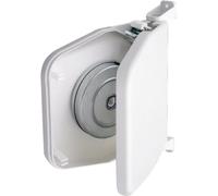 Schellenberg 50151 Enrollador de rosca Mini abatible, 155 mm, blanco
