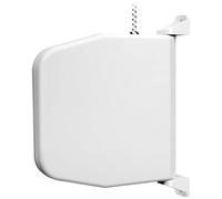 Schellenberg 50501 Enrollador de rosca con cordón, 5m, blanco
