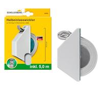 Schellenberg 50505 Enrollador de media entrada mini in inta, blanco