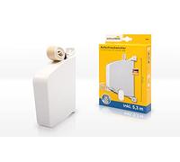 Schellenberg Enrollador MAXI para montaje en pared, cinta de persiana 23 mm, blanco