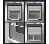 Schellenberg Protección antiinsectos corredera para ventanas 50810