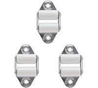 Schellenberg 51002 Guía para Cinta con Juntas persiana,Maxi Standard, Color Blanco (Paquete de 3)