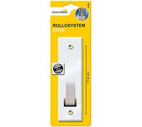Schellenberg Placa de cubierta 53302 para enrollador de cinta Maxi 170 mm aluminio blanco resistente