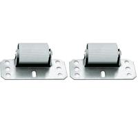 Schellenberg 54200 Rodillo de impresión de persiana con placa atornillable, Mini/Maxi (Paquete de 2)
