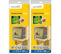 Schellenberg 66267 Rollo de aislamiento para cajas de persianas, para aislar con espacios reducidos, 2 piezas (Paquete de 2)